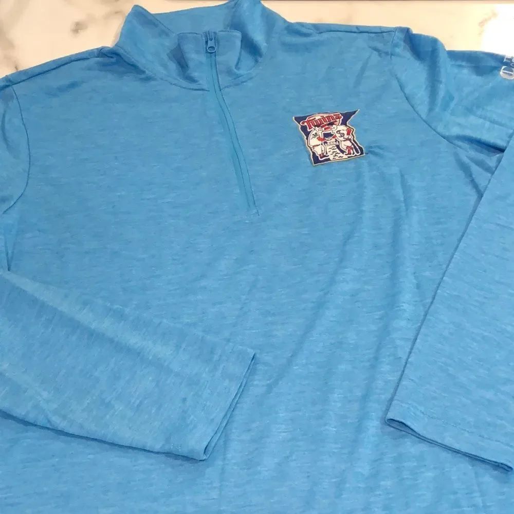 MLB Minnesota Twins 1/4 Zip Sz. S